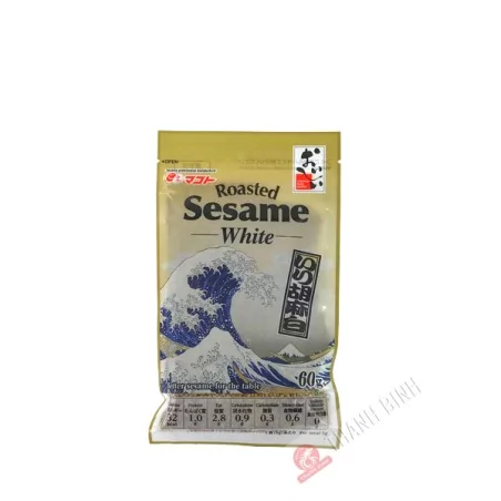 Gerösteter weißer Sesam MAKOTO 60g Japan