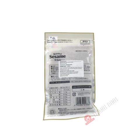 Sesamo bianco tostato MAKOTO 60g Giappone
