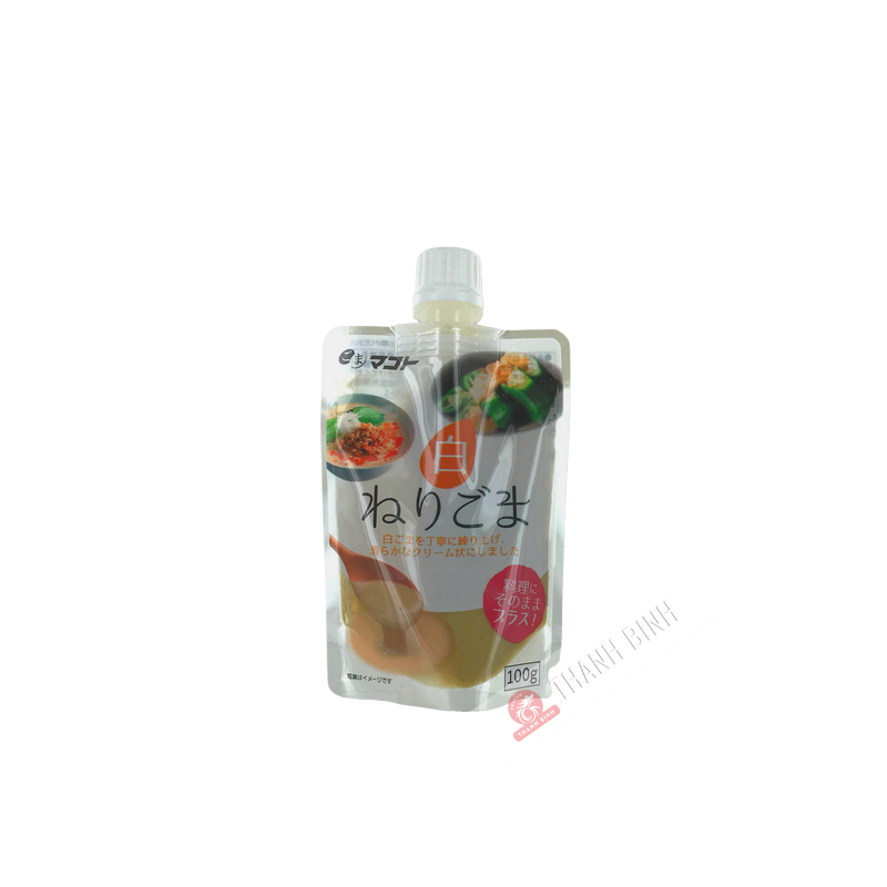 Weißer Sesampaste MAKOTO 100g Japan Weißer Sesampaste MAKOTO 100g Japan