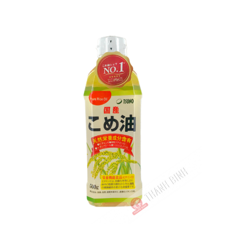 Aceite de arroz Kome abura TSUNO 500g Japón