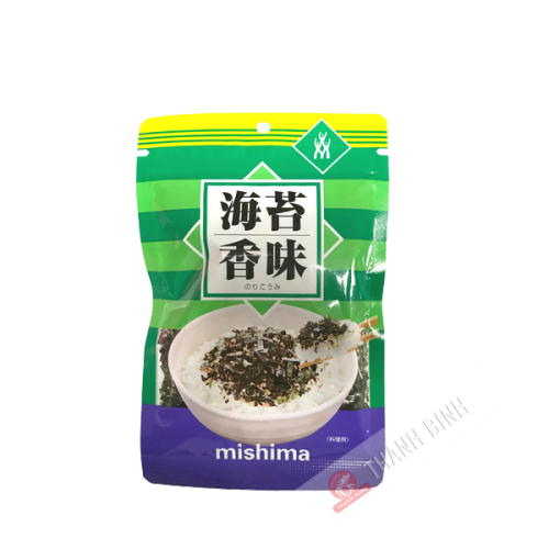 Condimento de arroz caliente furikake nori komi MISHIMA 40g Japón