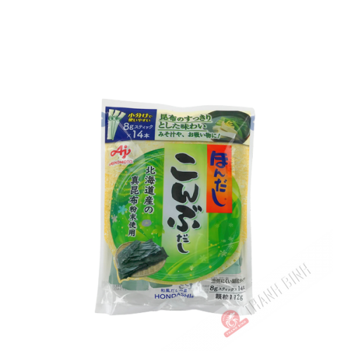 Caldo de algas marinas Dashi konbu AJINOMOTO 112g Japón