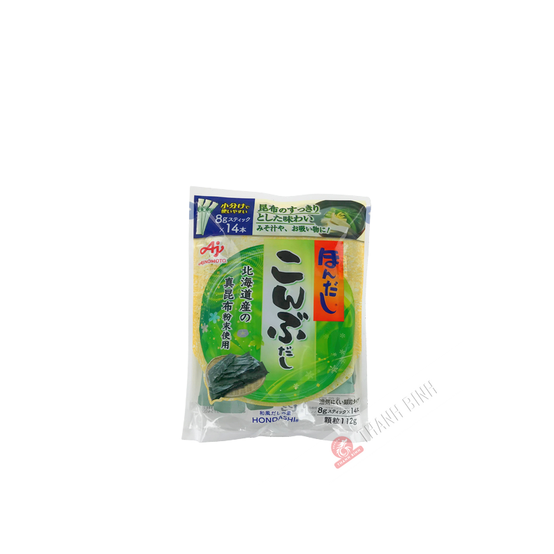 Caldo de algas marinas Dashi konbu AJINOMOTO 112g Japón