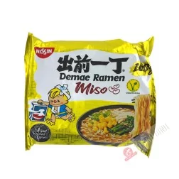 Sopa de fideos ramen Demae miso NISSIN 100g Hungría