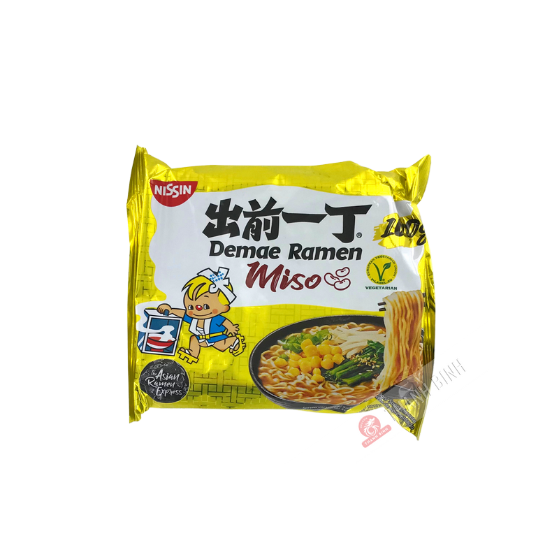 Mì ramen Demae miso NISSIN 100g Hungary Mì ramen Demae miso NISSIN 100g Hungary