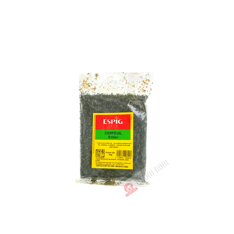 Whole chervil ESPIG 20g France Whole chervil ESPIG 20g France