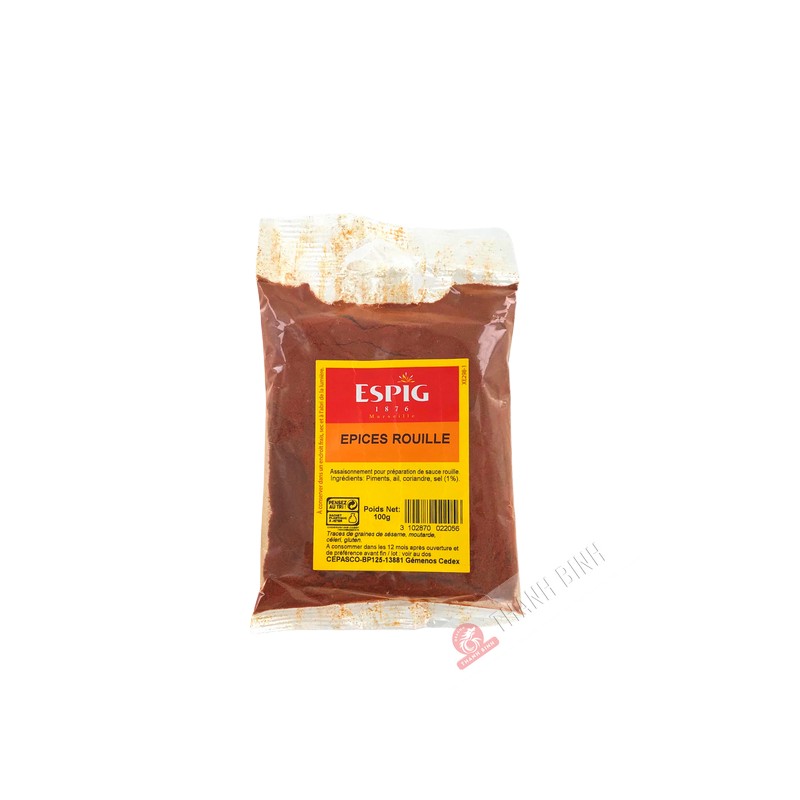 Especias Rust ESPIG 100g Francia
