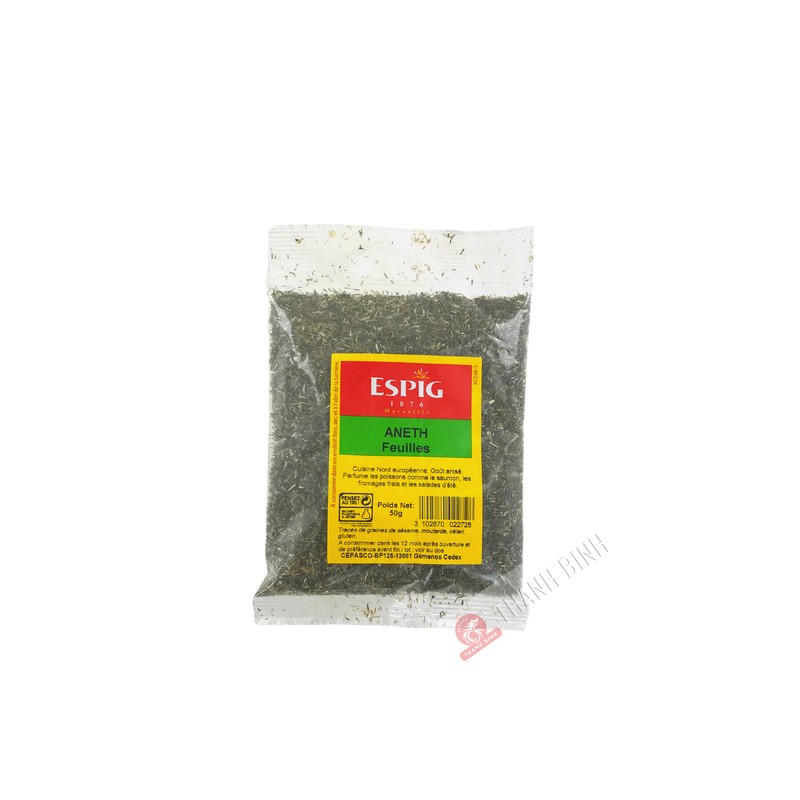 Foglie di aneto ESPIG 50g Francia