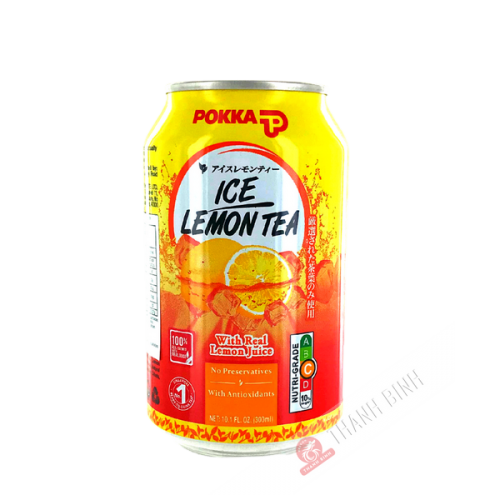Bebida de té de limón POKKA 330ml Malasia