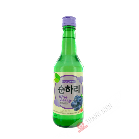 Sake chamisul soju blueberry CHUM CHURUM 360ml 12° korea