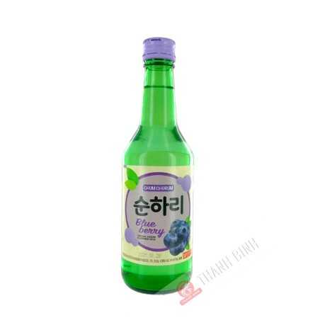Saké chamisul soju myrtille CHUM CHURUM 360ml 12° corée