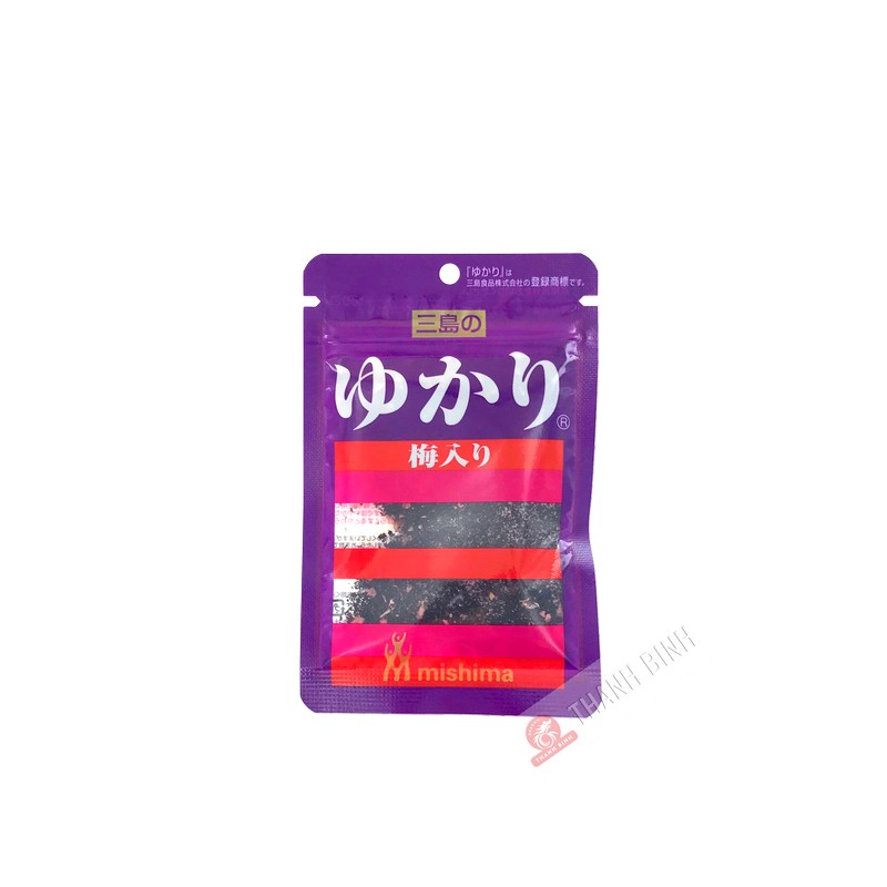 Assaisonnement riz chaud Mishima Ume Iri YAKARI 26g Japon