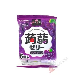 Gelée au konjac raisin OIZUMI 102g Japon