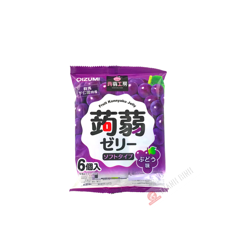 Gelée au konjac raisin OIZUMI 102g Japon