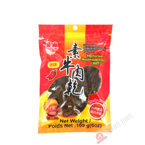 Hongo vegetariano picante y desigual Kho Bo Chay TAISUN 169g Taiwán