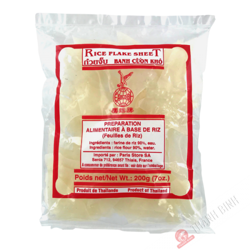 Triangle rice paste banh cuon kho EAGLOBE 200g Thailand