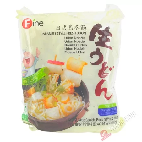 Nouilles udon Fine HOSAN 4x200g Corée