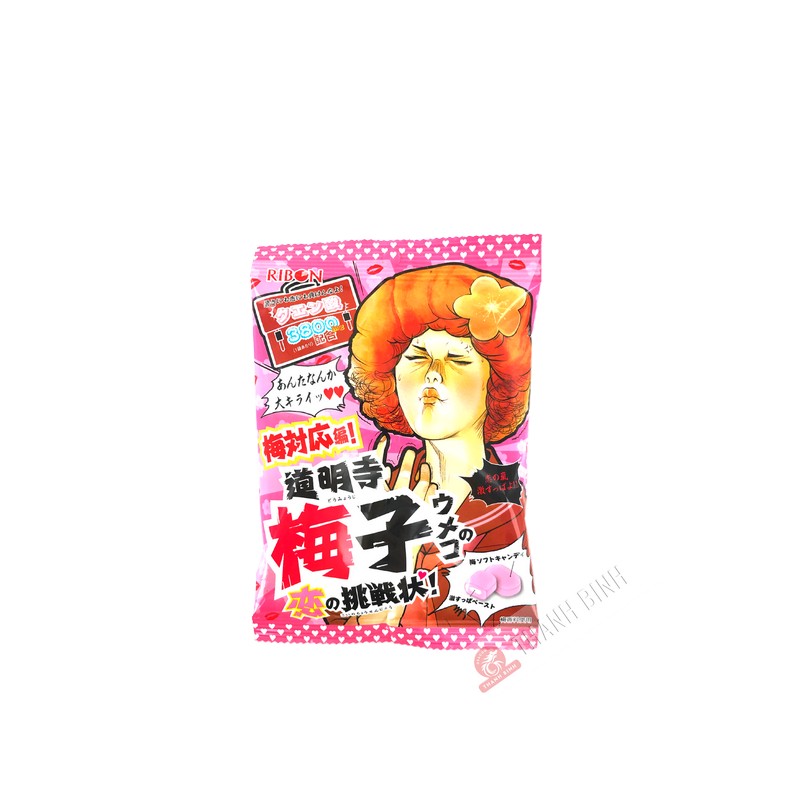 Plum candy acid RIBON 70g Japan