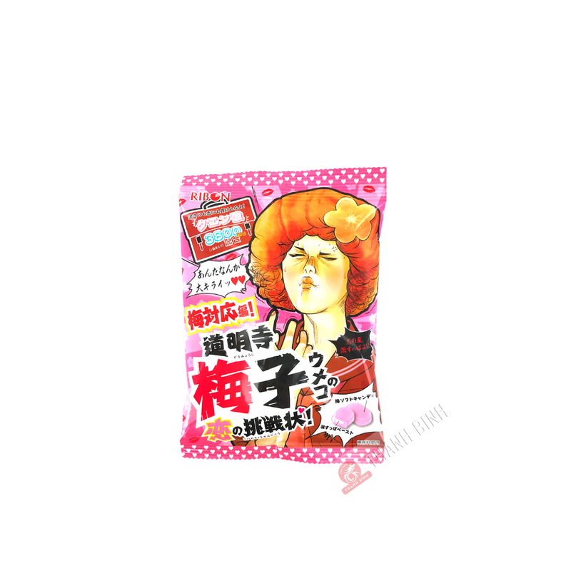 Prugna caramella acido RIBON 70g Giappone Prugna caramella acido RIBON 70g Giappone