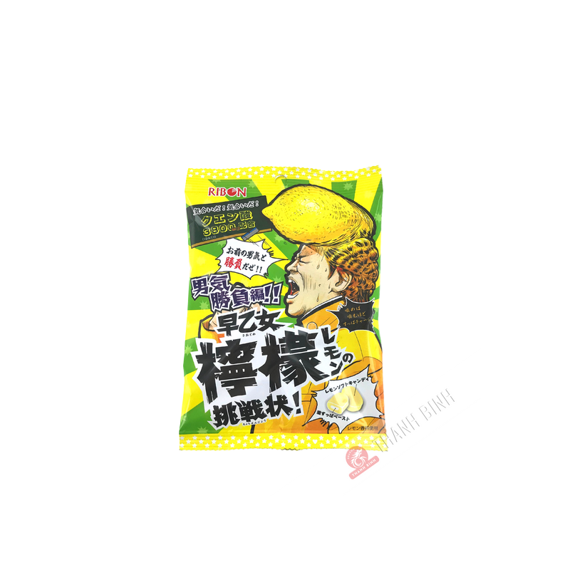 Süßigkeiten Zitrone RIBON 100g Japan Süßigkeiten Zitrone RIBON 100g Japan