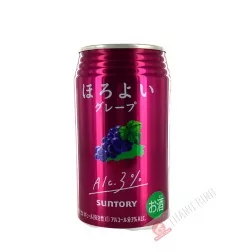 Sparkling grape drink 3% KIRIN 350ml Japan