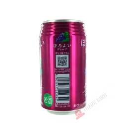 Boisson raisin petillant 3% KIRIN 350ml Japon