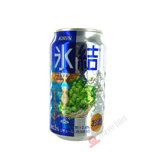 Bebida espumosa de uva 5% KIRIN 350ml Japón