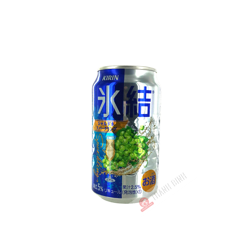 Bebida espumosa de uva 5% KIRIN 350ml Japón