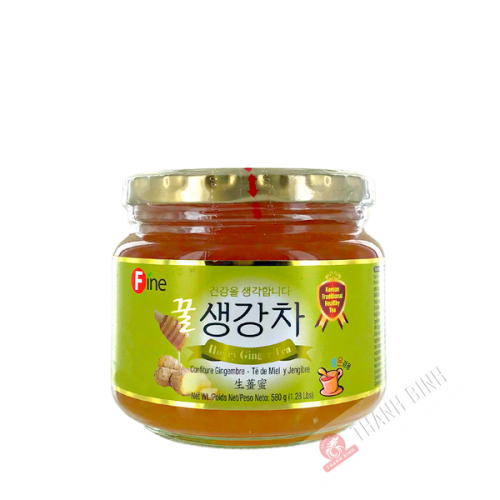 Té de miel de jengibre HOSAN 580g Corea