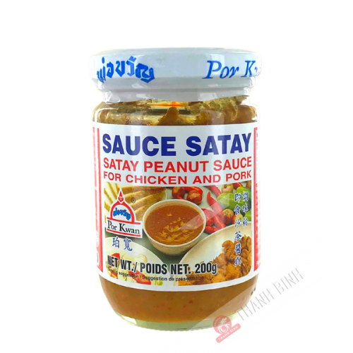 Sauce Satay mélange POR KWAN 200g Thailande0g