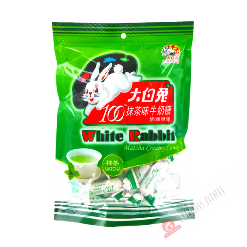 Kẹo sữa matcha WHITE RABBIT 150g Chine