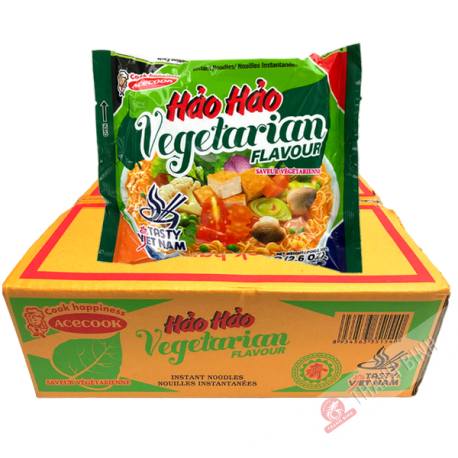 Sopa de fideos inst. Vegetariano HAO HAO ACECOOK cartón 30x75g Vietnam