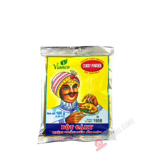 Curry en polvo chef India VIANCO 100g Vietnam