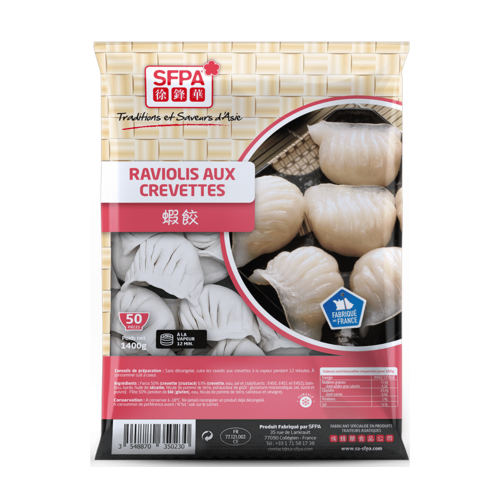 Bola de masa hervida hakao 50pcs SPFA 1kg Francia - SURGELES