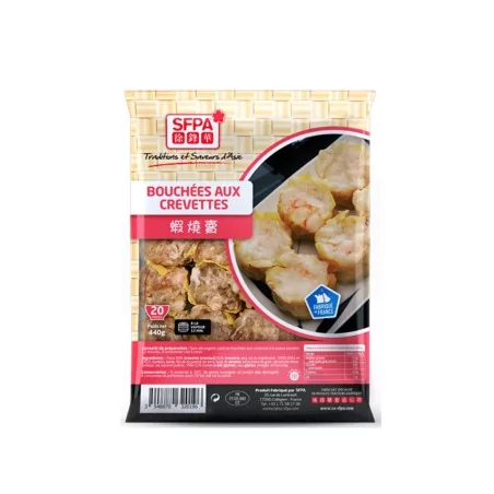 Bouchées aux crevettes 20pcs SFPA 400g France - SURGELES