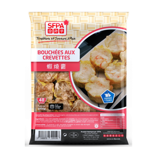 Bite Shrimp 48pcs SFPA 1kg France - SURGELES