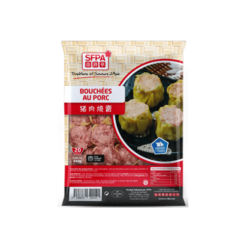 Bouchées au porc 20pcs SFPA 400g France - SURGELES