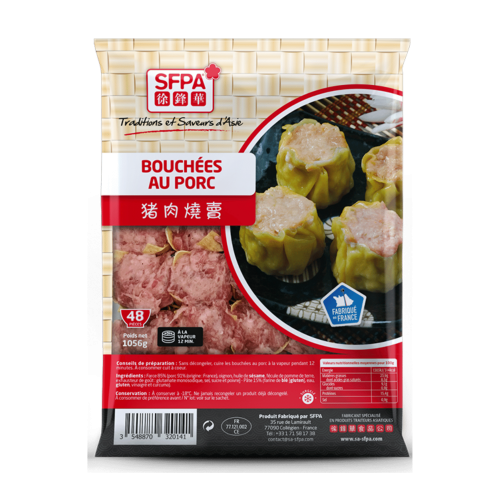 Bouchees porc 48pcs - SURGELES