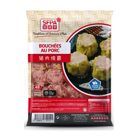 Bouchees porc 48pcs - SURGELES