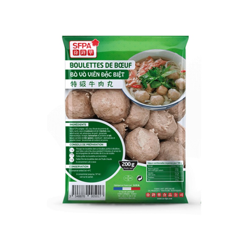 Boulette boeuf 200g