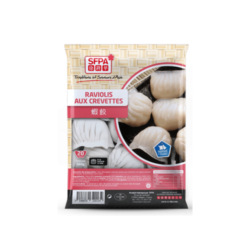 Bola de masa hervida hakao 20pcs 400g