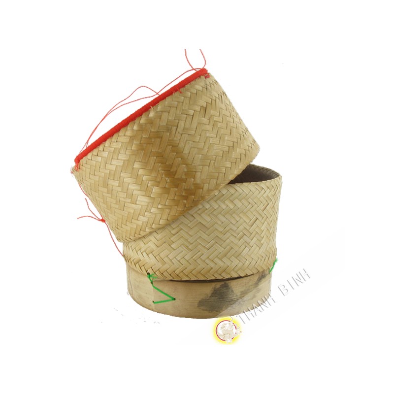 Cesta de arroz glutinoso de bambú PSP de 15 cm China