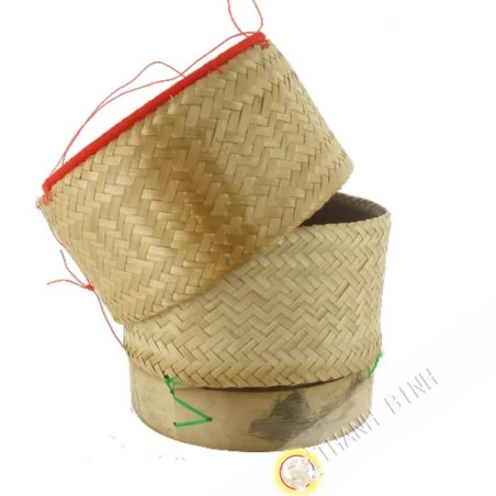 PSP Bambus Klebreis Korb 15cm China
