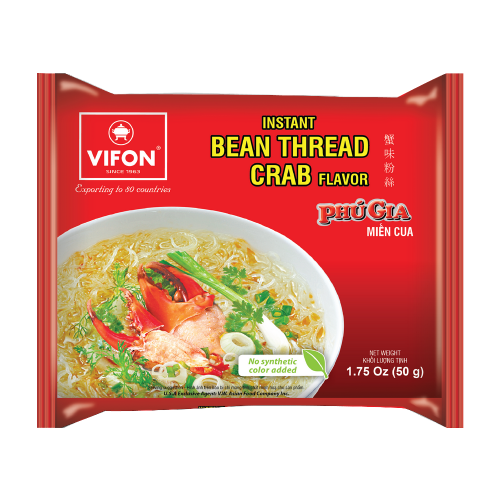 Miến cua ăn liền Phú Gia VIFON 50g Việt Nam