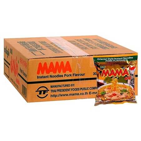 Soupe nouille porc MAMA Carton 30x55g Thailande