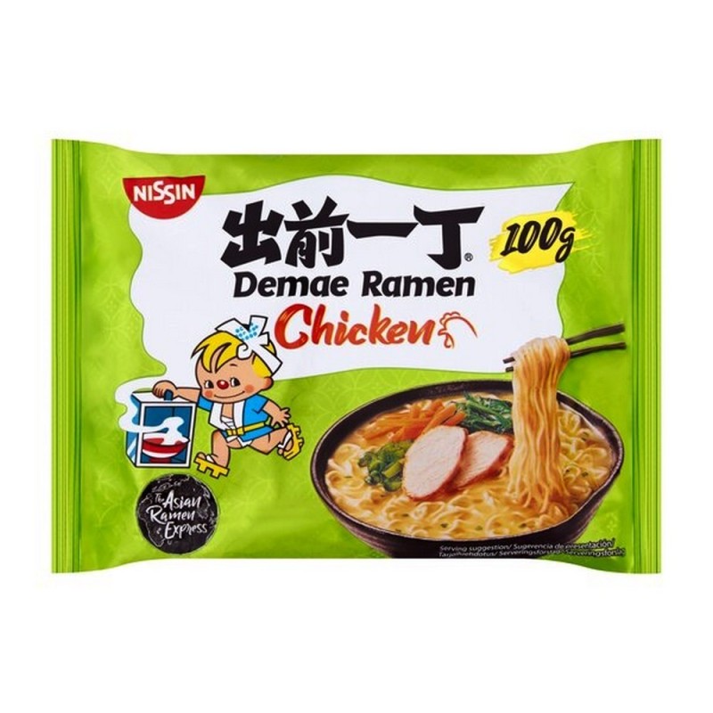 Sopa de fideos Demae Ramen de pollo NISSIN 100g Hungría