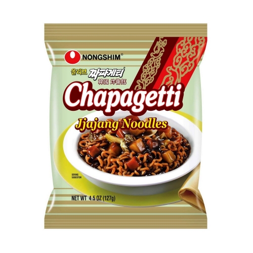 Sopa de fideos Chajangmyun Chapagetti NONGSHIM 140 g de Corea