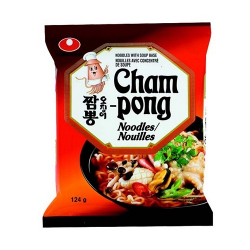 Soupe nouille Champong ramyun NONGSHIM 124g Corée
