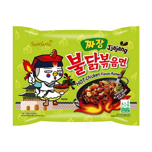 Ramen spicy Jjajang SAMYANG 140g Korea