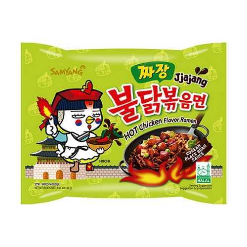 Ramen spicy Jjajang SAMYANG 140g Korea